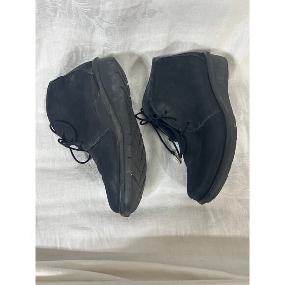 Dansko Joy Shoes Leather Ankle Boots 38 US 8 Black - Picture 3 of 10